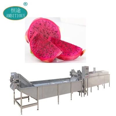 Industrial Vegetable and Fruit Blanching Machinery Fruits Food Blancher Machine
