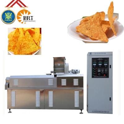 China Automatic Fired Food Making Line Supplier Corn Tortilla Doritos Cheetos Food ...