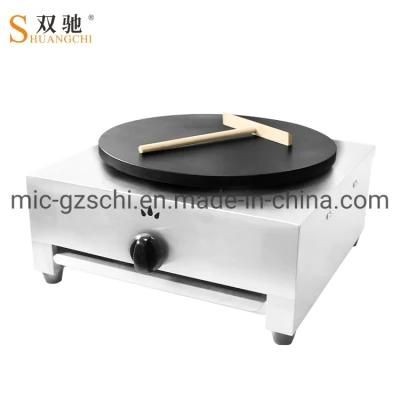 Single Head Gas Crepe Maker Stainless Steel Hot Sale Commercial Using