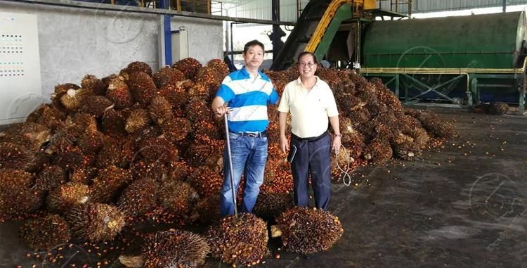 1-20ton/H Thailand Palm Fruit Oil Extraction Processing Palm Oil Press Machine
