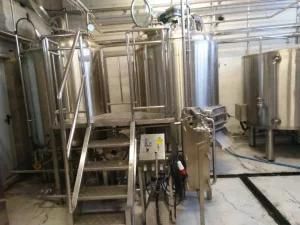 10hl Turnkey Project Industrial Beer Brewing Equipment with Fermentation Cooling Line