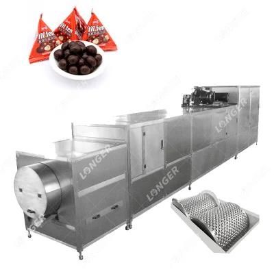 150-225kg/H Truffle Chocolate Ball Machinery Equipment UK High Quality Chocolate Machine