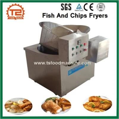 Commercial kitchen Equipment Stainless Steel Fish and Chips Fryers