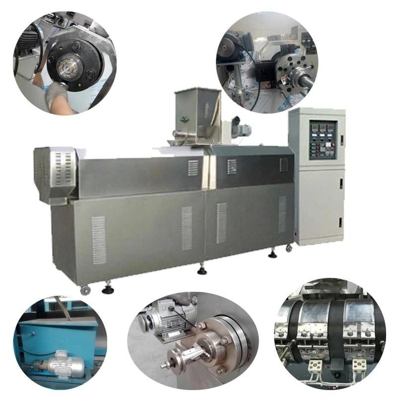 Automatic Pet Dog Floating Fish Feed Pellet Extruder Food Machine