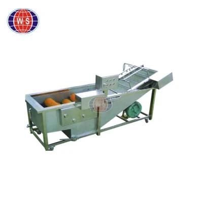 Ws New Full Automatic Fruit Vegetable Brush Cleaning Machine