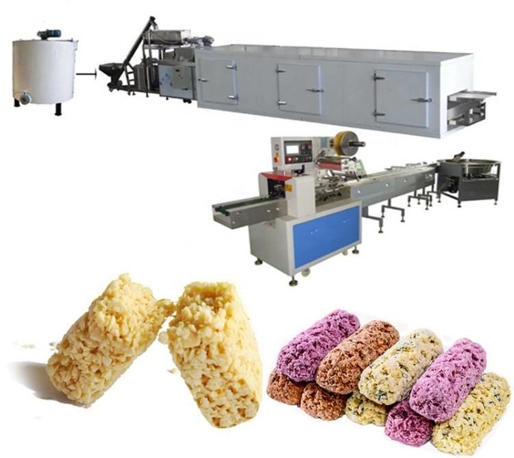 High Efficiency Nut Bar Machinery Equipment Cereal Nut Oatmeal Processing Line