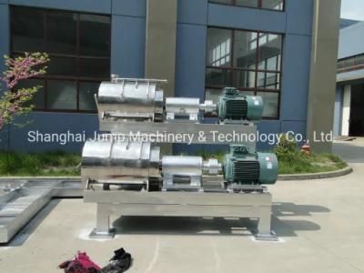 High Yield Fruit Pulping System Fruit Turbo Extract Pulp Refiner Double-Stage Pulping ...