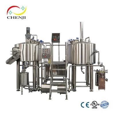Stainless Steel Jacketed Double Layer Heat Preservation Fermenting Beer Fermenter Turnkey ...