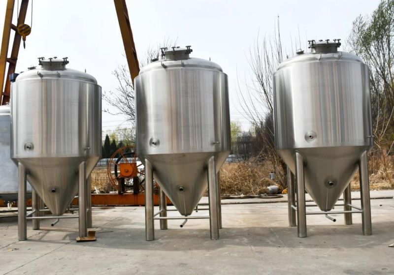 4m Height SUS304 Beer Fermenters for Beer Brewing Equipment