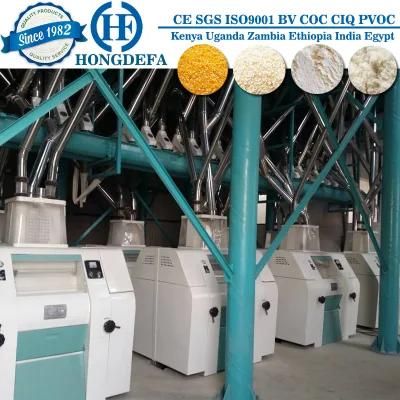 Complete Mill Line 50t/24h Wheat Flour Making Machine