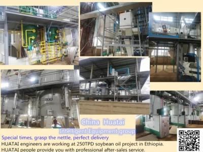 Huatai Soybean Oil Solvent Extraction Plant /Soybean Oil Extraction Machine /Soybean Crude ...