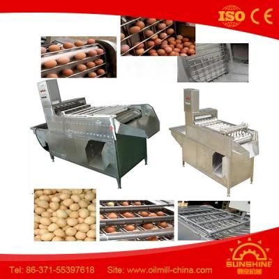 10000 Pieces Per Hour Egg Peeler Boiled Egg Peeling Machine