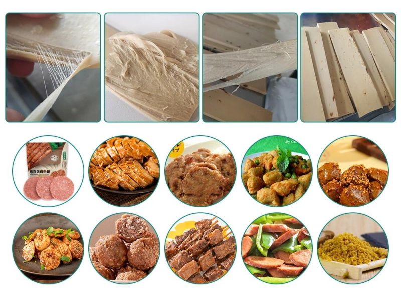 Vegetable Meat Soybean Protein Making Machine Soy Protein Isolate Production Line