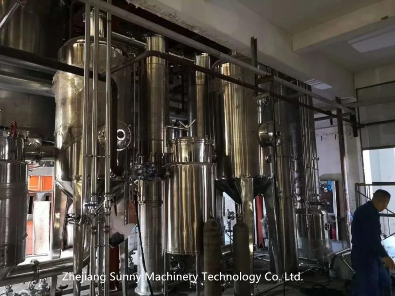 Diary Vacuum Evaporator for Milk Low Temperature Concentrating
