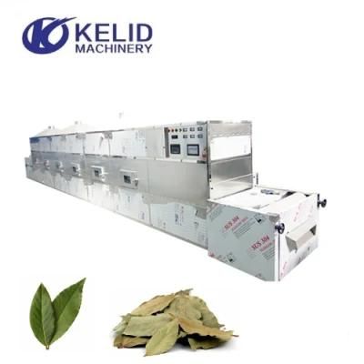Industrial Automatic Microwave Laurel Leaves Drying and Sterilizing Machine