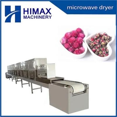 Commercial Continuous Microwave Drying Food Industry Oven for Scented Tea