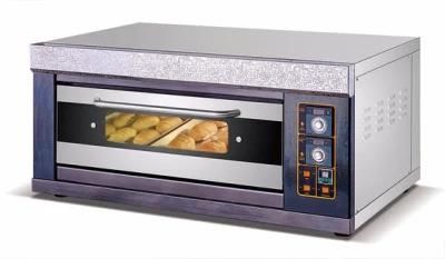 Single Layer Two Tray Color Steel Commercial Kitchen Oven