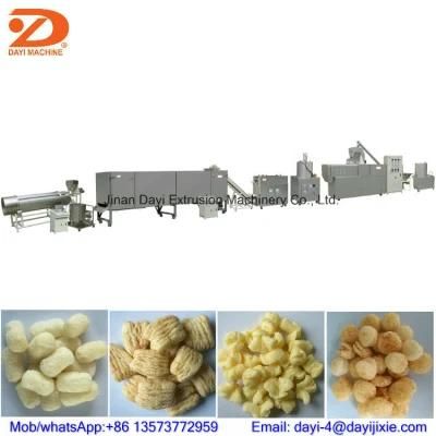 Corn Puff Snacks Food Making Machinery /Twin Screw Extruder