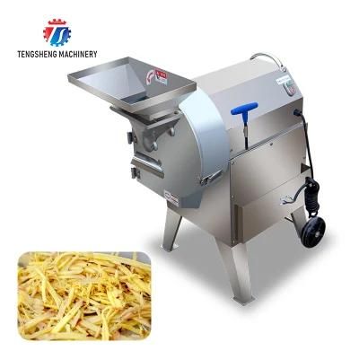 Vegetable Chopper Potato Chips Cutter Carrot Cube Cutting Machine (TS-Q112A)
