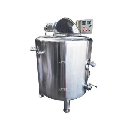 100L Gallon Stainless Steel Wax Electric Heating Jacketed Holding Reactor Chocolate ...