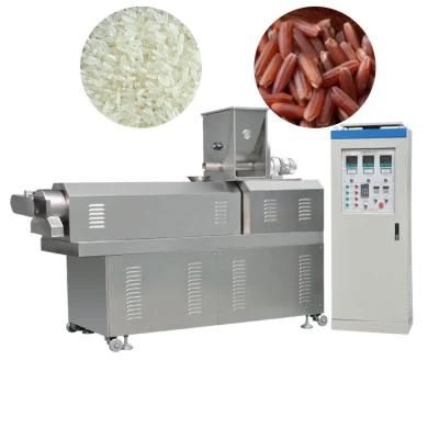 Twin Screw Extruder Industrial Rice Cereal Machine