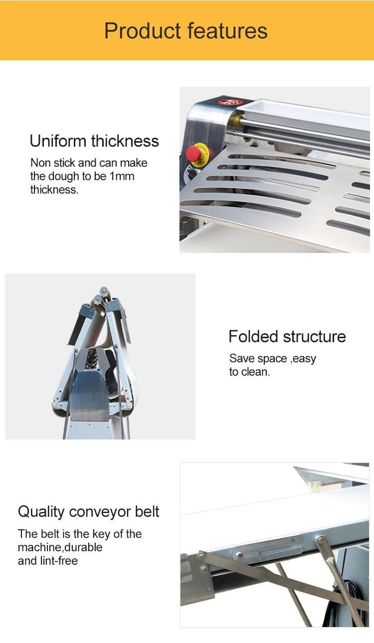 Automatic Croissant Making Machine Pizza Dough Sheeter