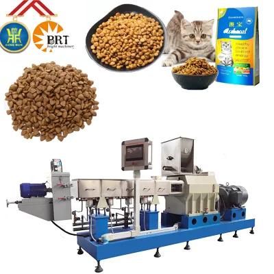 Stainless Steel Complete Turnkey Automatic Pet Food Extrusion Plant Pets Food Snack Dog ...
