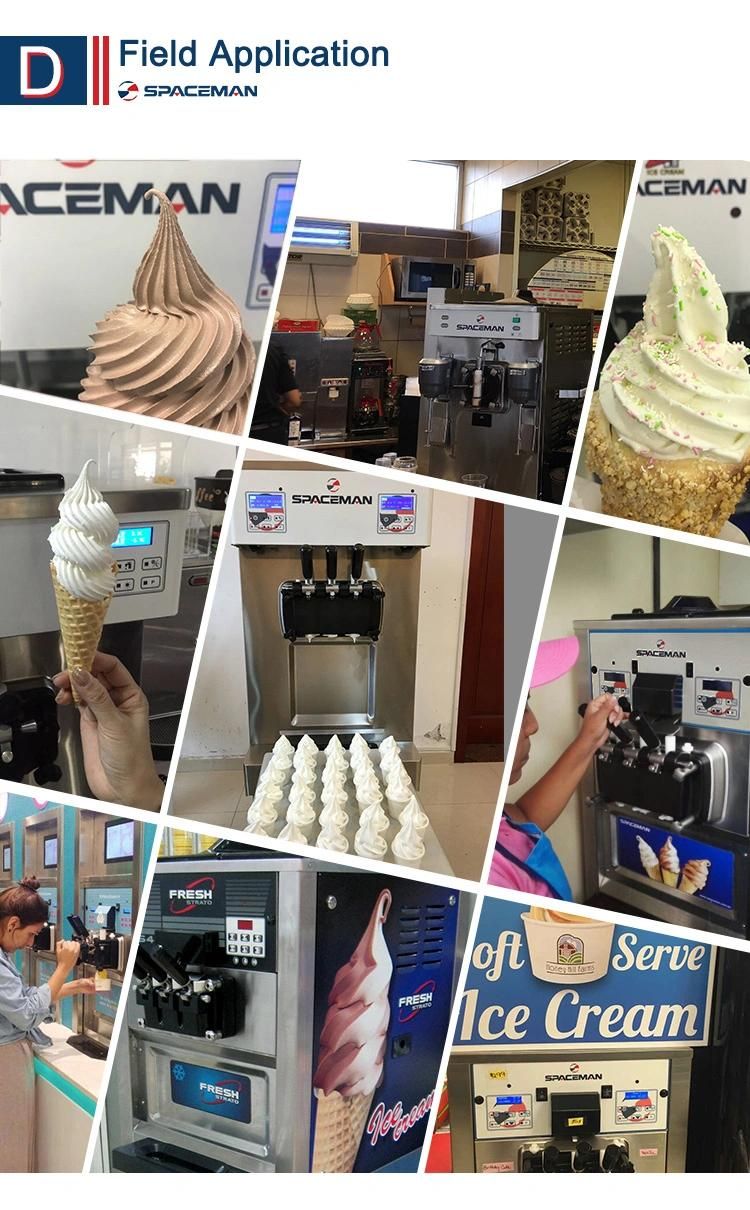 New Product Big Capacity Ice Cream Making Machine 6228-C