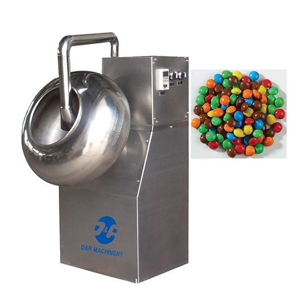 New Chocolate Coater Candy Cake Chocolate Coating Machine