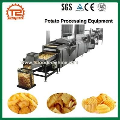 Potato Processing Equipment French Fries Potato Chips Production Line French Fries ...