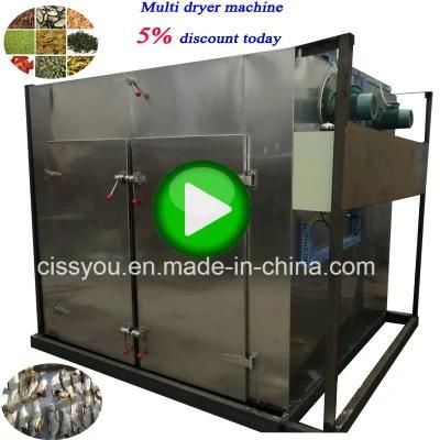 Industrial Vegetable Fish Fruit Dehydrator Drying Machine