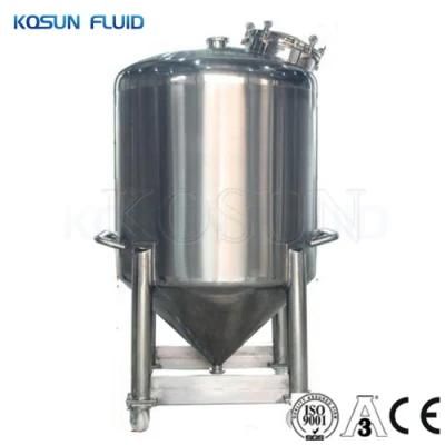 20L 50L 150L Stainless Water Cooling Jacket Conical Beer Fermenter
