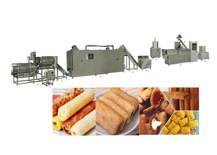 Jinan Keysong Stainless Steel Twin Screw Puff Snack Food Extruder