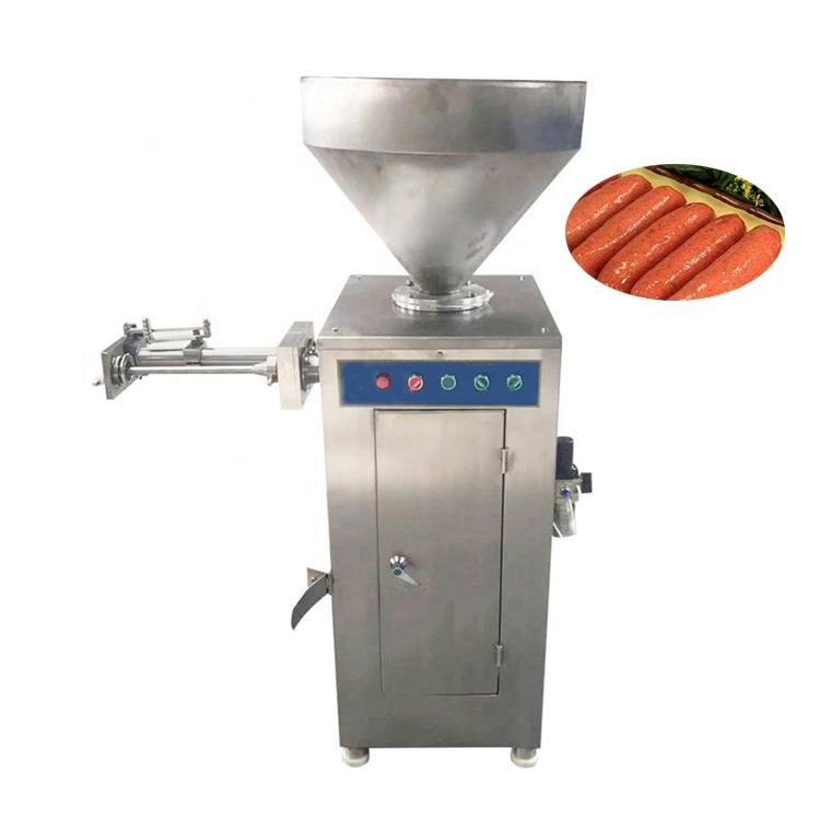 Pneumatic Quantitative Automatic Kink Sausage Stuffing Mixing Filler Machine Sausage Filling Machine