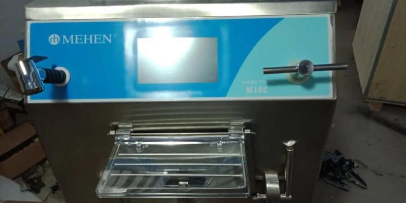 Mehen M10c Combined Gelato Batch Freezer Hard Ice Cream Machine with Pasteurization Function