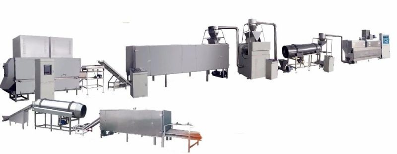 Cereals Processing Line Project Equipment Automatic Corn Flakes/Breakfast Machine