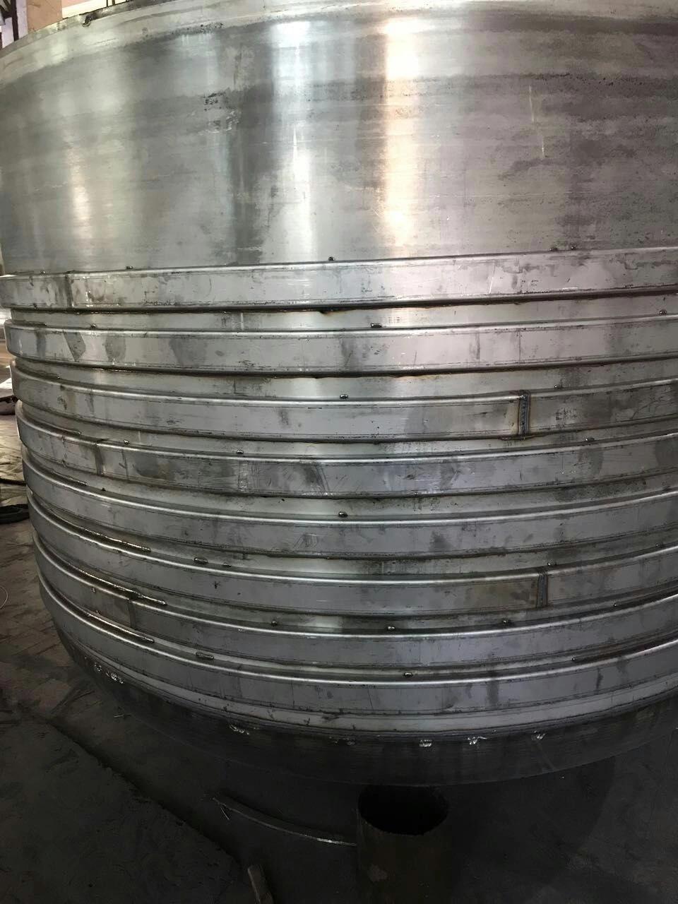 Chilled Water Cooling Jacketed Tank with Mixing Agitator