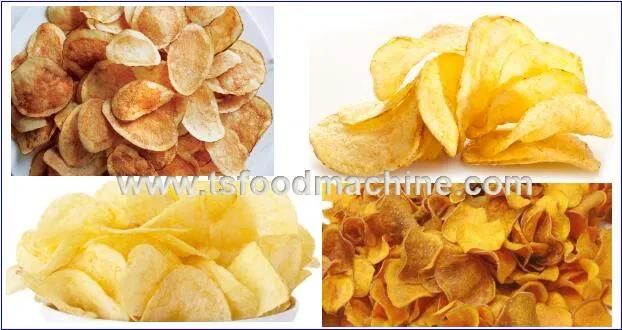 Automatic Taro Cassavo Potato Chips Cooking Machine for Sale