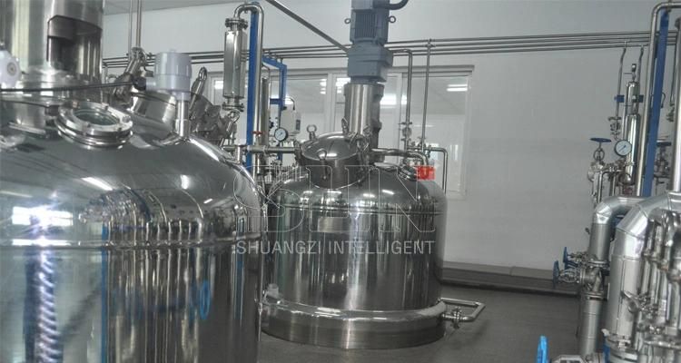 SIP Alcohol Machenical Stirring Fermenter Fermentation Tank