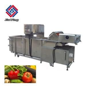 Jiuying Vegetable Processing Line High Efficiency Air Bubble Vegetable Washing Machine