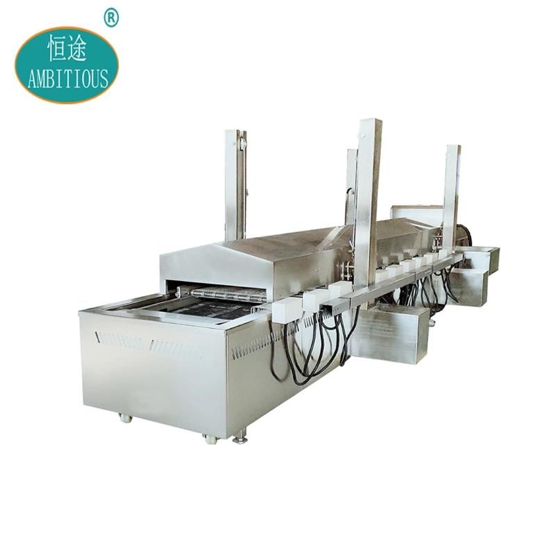 Industrial Automatic Continuous Fryer Gluay Kag Frying Machine with Ce Certificate
