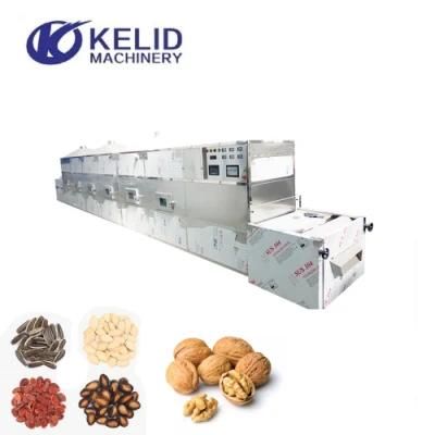 Tunnel Type Nut Microwave Dried Apricot Sterilizing Drying Sterilization Machine