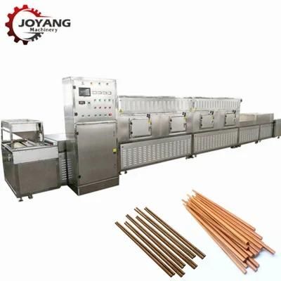 2450MHz Tunnel Belt Microwave Chopsticks Sterilizing Machine