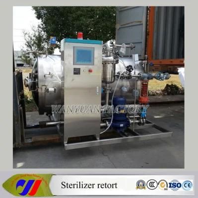 Fully Automatic Autoclave Sterilizers Retort for Chicken Curry
