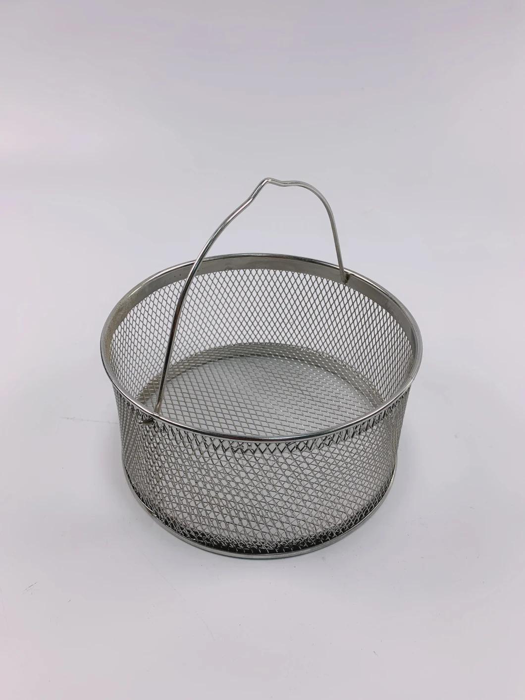 Stainless Steel Round Fry Basket