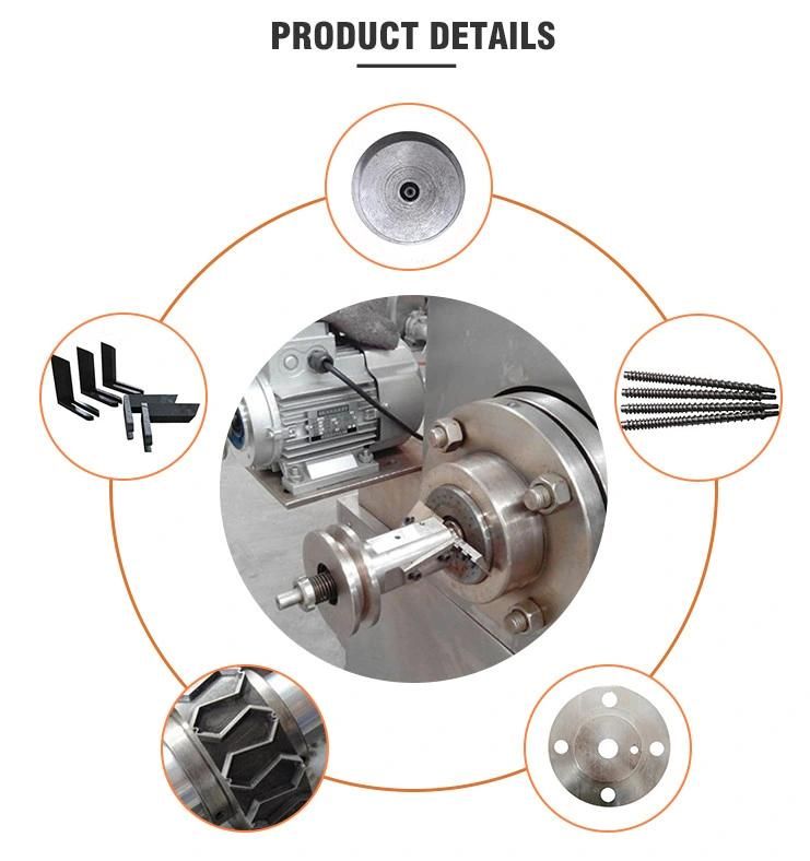 Industrial Single Screw Snack Food Extruder Machine