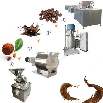 Italy Fully Automatic Price Chocolate Chip Manufacturers Chocolate Production Line for ...