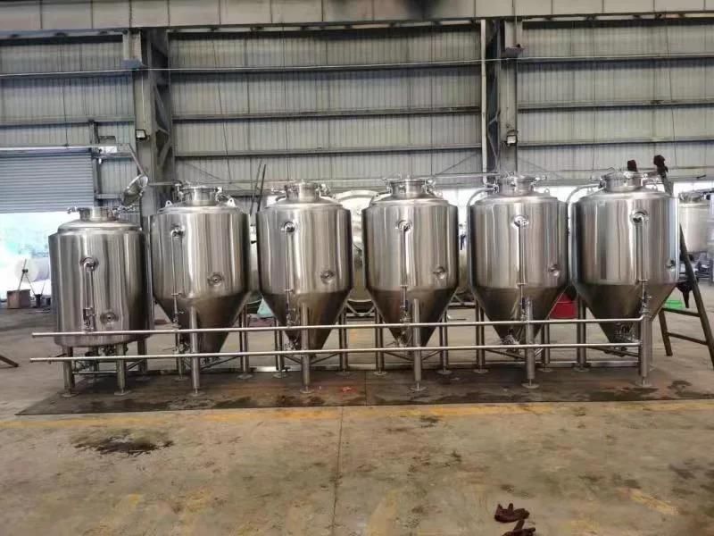 20L- 5000L Sanitary Stainless Steel Conical Fermentation Tank Beer Fermentor