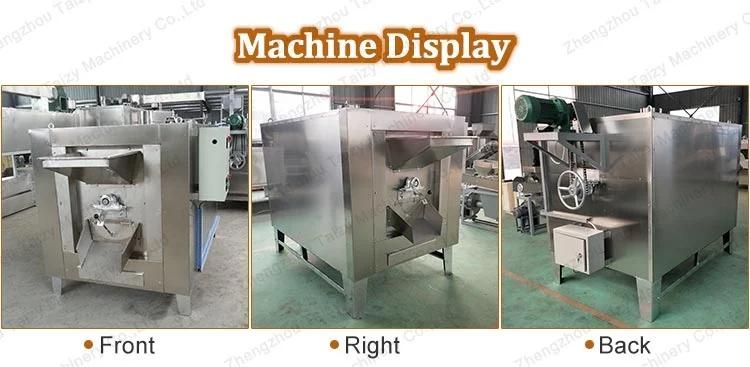 Industrial Nuts Soybean Roaster Machine for Nuts Roaster Machine Price