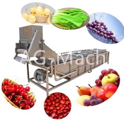 Bubble Washing Machine Fruit Washer Vegetable Lettuce Cabbage Cleaning Machine